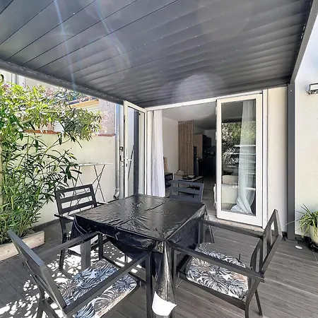 Lejlighed 2 Chambres, Terrasse, Climatisation, 3 Minutes Plages *