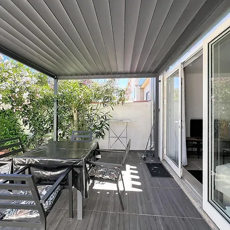 Lejlighed 2 Chambres, Terrasse, Climatisation, 3 Minutes Plages Canet-en-Roussillon